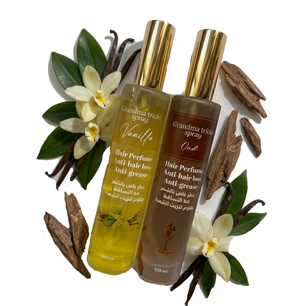 Duo Anti-Hair Loss Spray – Oud & Vanille Scented