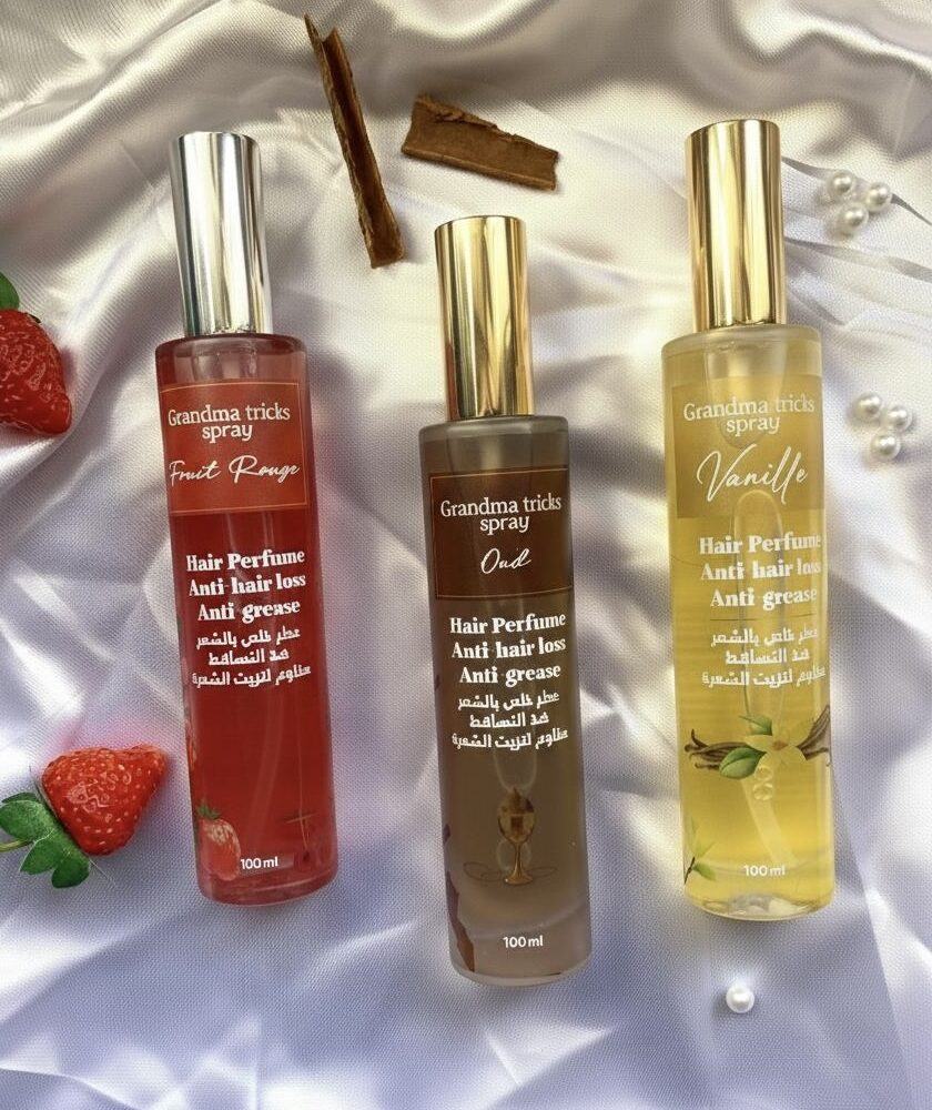 TRIO Anti-Hair Loss Spray – Oud & Vanille &Red Fruits Scented